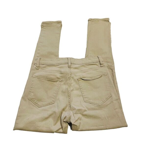 10/$25🦋 Arizona Khaki High Rise Skinny Pants - Size 7 - Picture 3 of 12